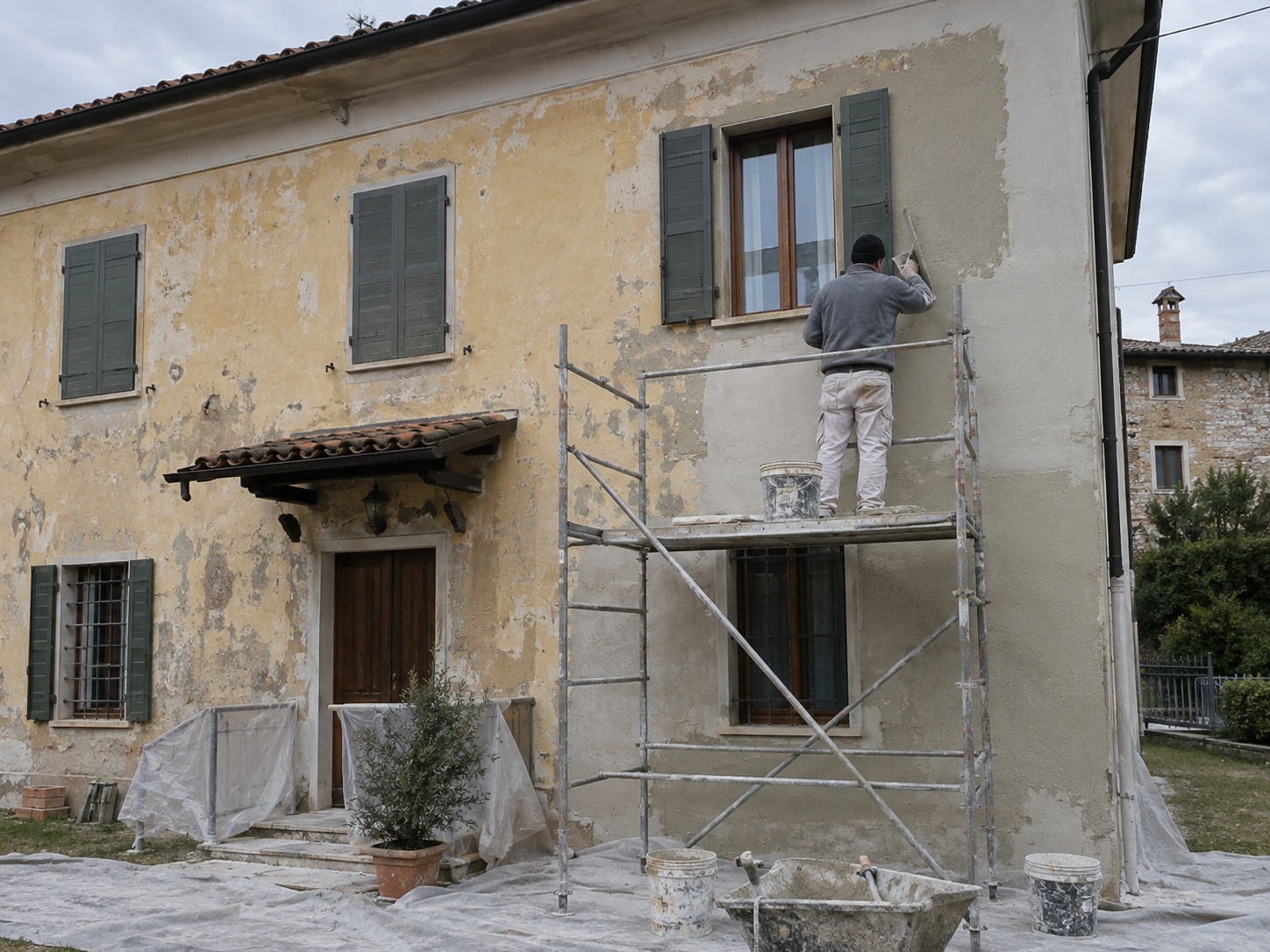 Facciate e Lavori Esterni: lavorazione e finiture per la casa in Toscana